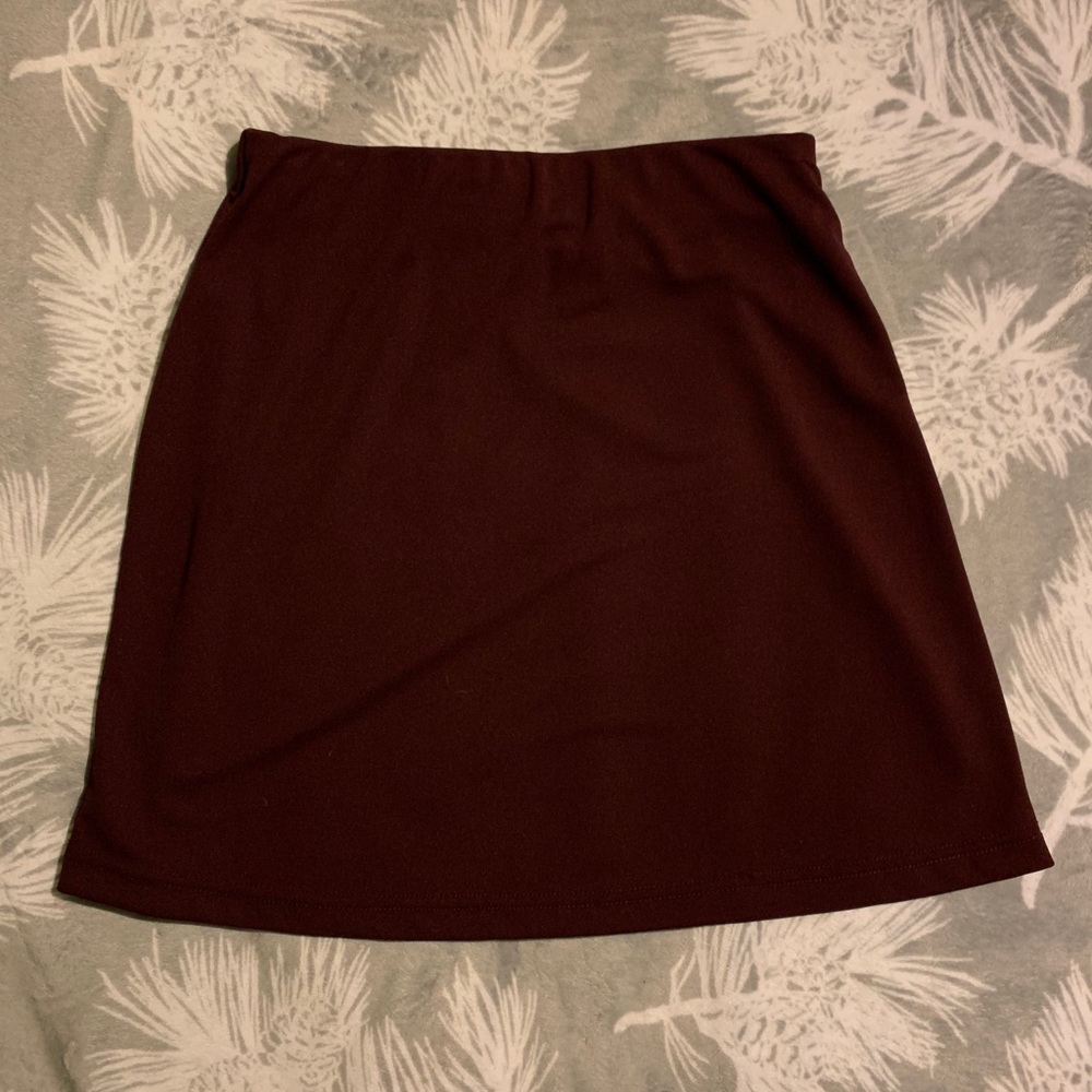 Purple skirt